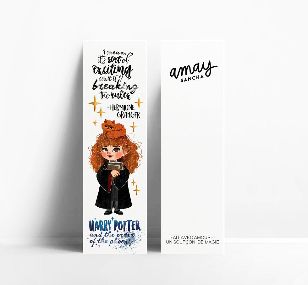 Miniature : Marque-pages Hermione Granger