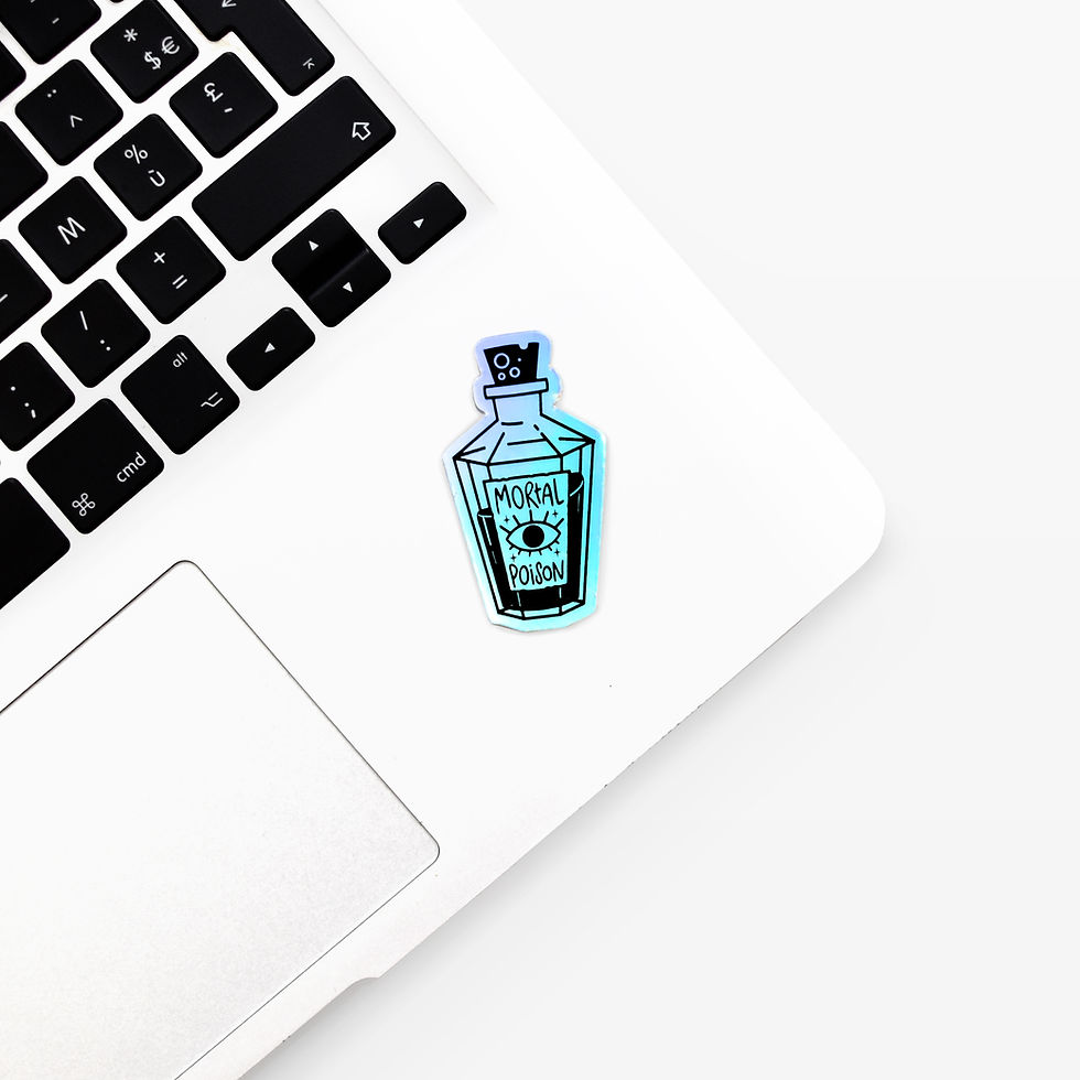 Miniature : Sticker Holographique Mortal Poison