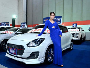 โม - อมีนา ร่วมสร้างสีสัน ชวนซื้อรถมือสองสภาพดีที่ CARS24ในงาน FAST AUTO SHOW THAILAND 2022 