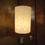 Thumbnail: ROUND CUP SHAPE FIBRE WALL LIGHT E27 HOLDER