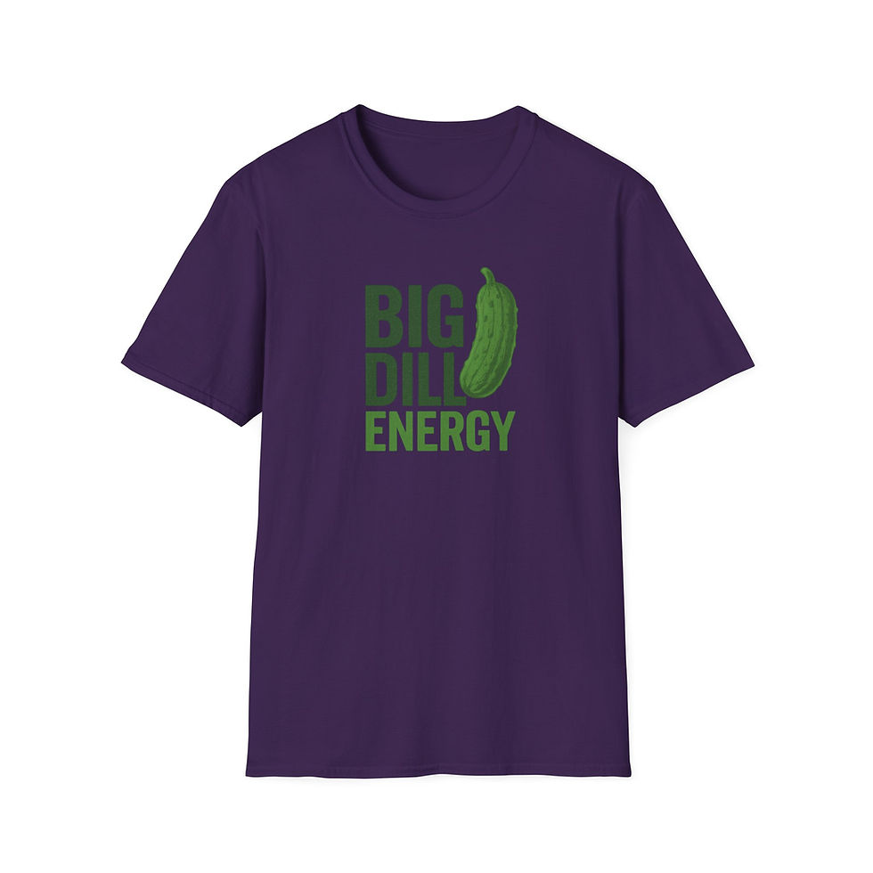 Thumbnail: Big Dill Energy T-Shirt | Funny Pickle Shirt | Rustic Pun Shirt, Dill Lover Gift