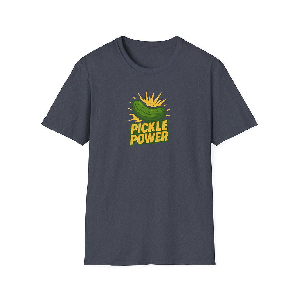 Thumbnail: Pickle Power T-Shirt, Funny Pickle Shirt for Women, Gift for Pickle Lovers