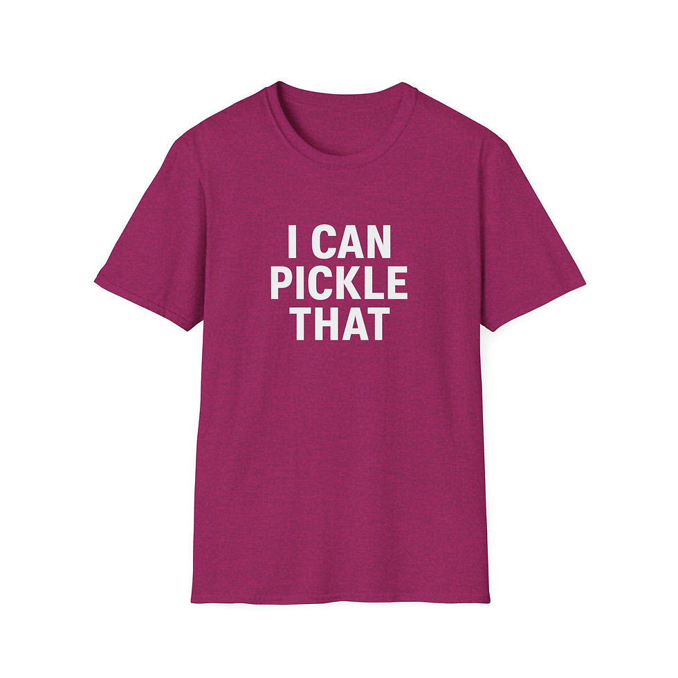 Thumbnail: I Can Pickle That Shirt, Funny Bold Pickle Pun Tee, Gift for Pickling Lovers 