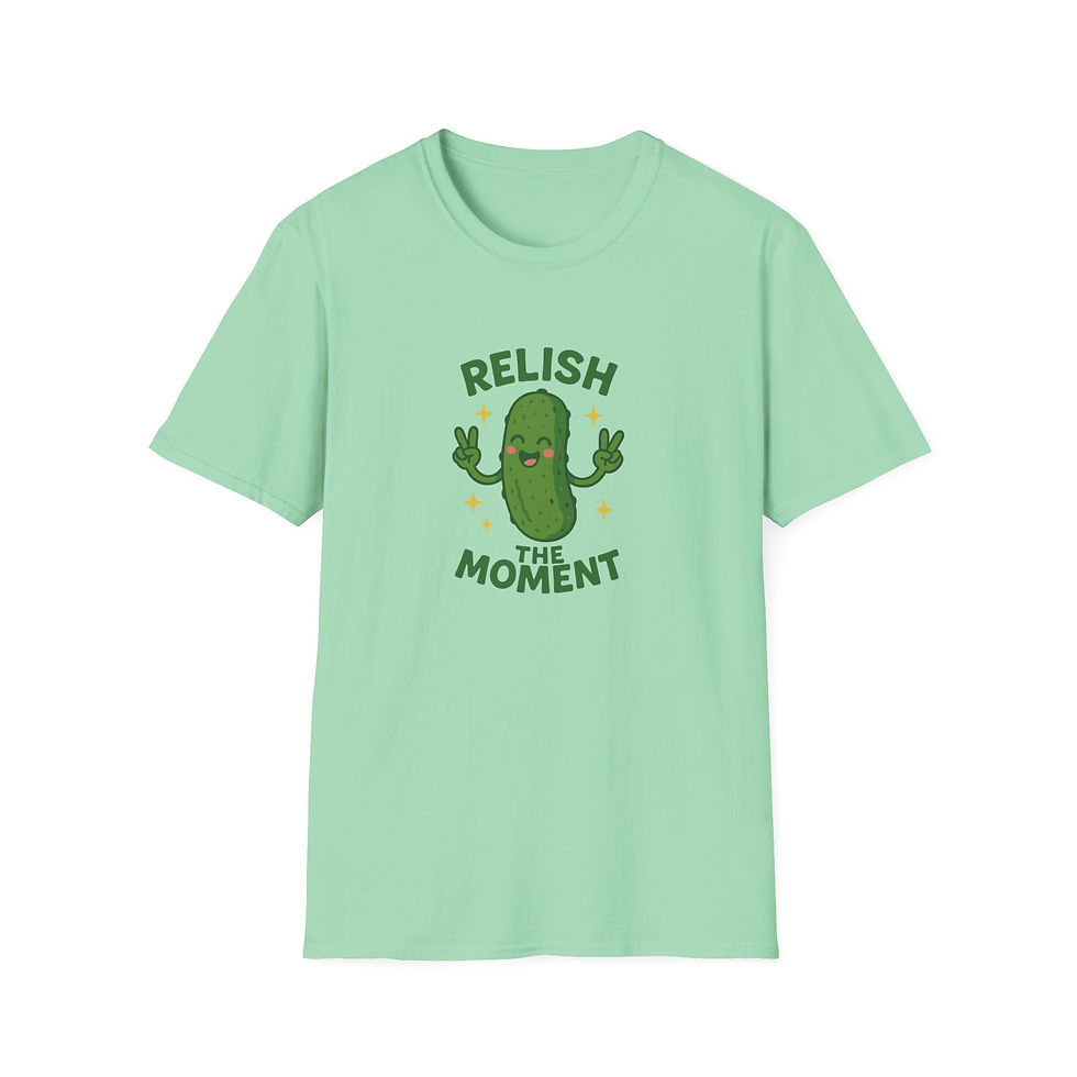 Thumbnail: Relish the Moment Pickle Shirt, Funny Pickle Graphic Tee