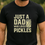 Thumbnail: Funny Pickle Dad T-Shirt, Unisex Softstyle Tee, Great Gift for Fathers Day