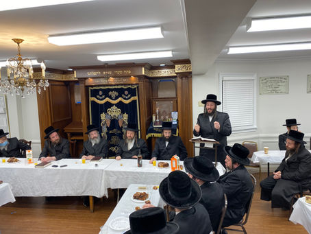 מעמד השלשים פון כ"ק הרה"ק מווערדאן זיע"א בראשית בניו האדמור"ים שליט"א