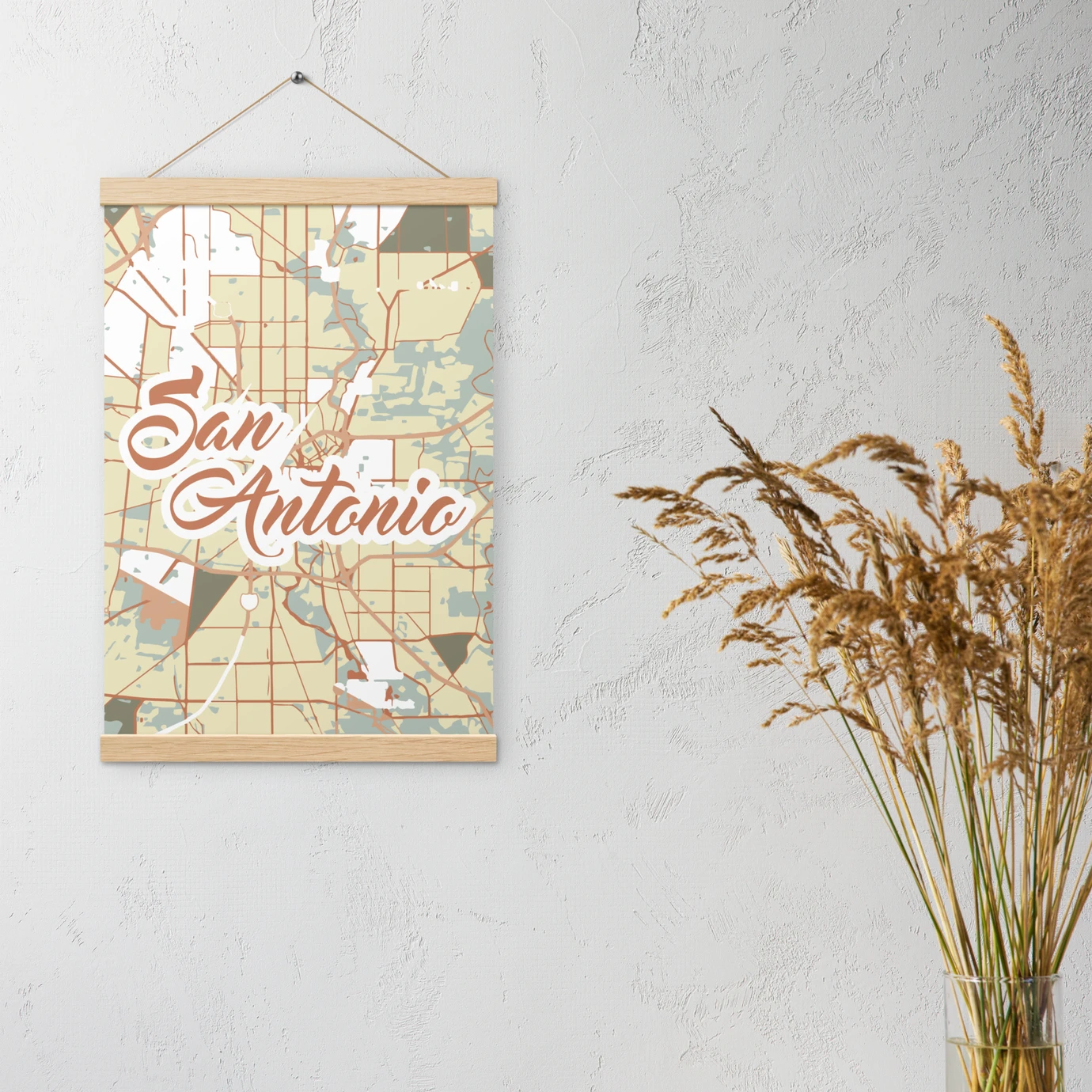 Merchandise wall print 