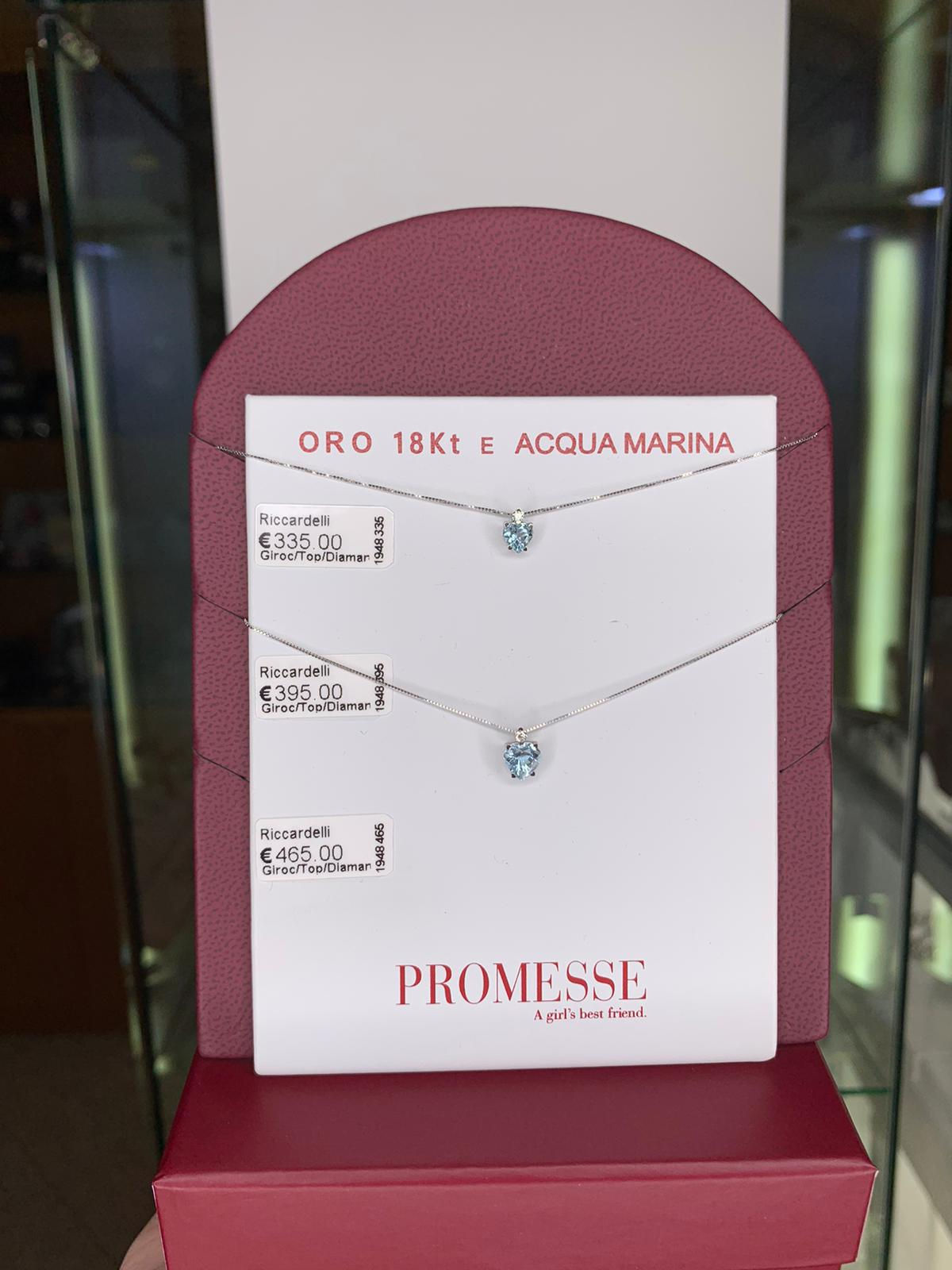 Collana Acquamarina Promesse