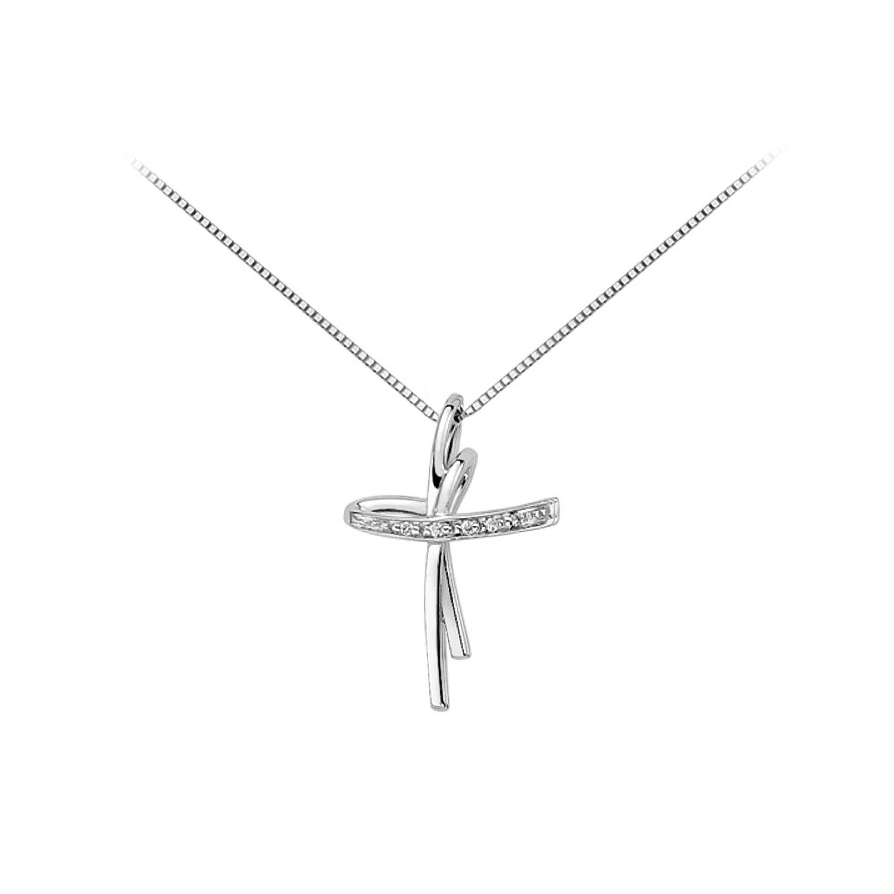 Collana Croce Donna Oro