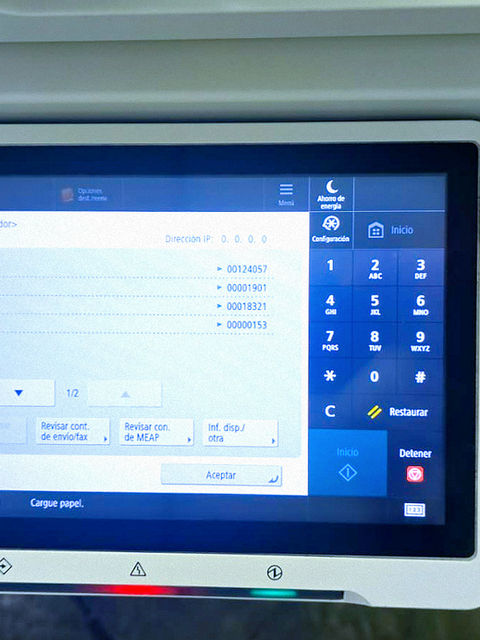 MULTIFUNCIONAL CANON IRADV DX6780i CON FINALIZADOR