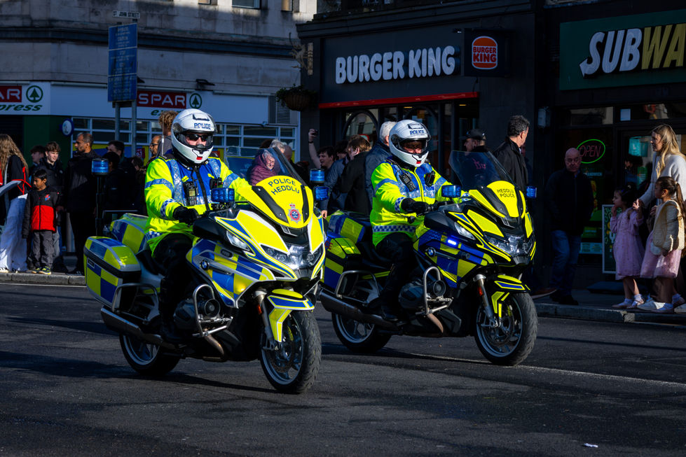 Police Street Photography Cardiff