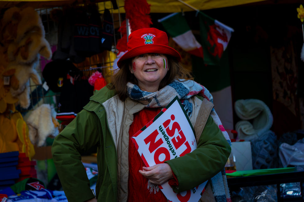 Portrait Street Photography Cardiff