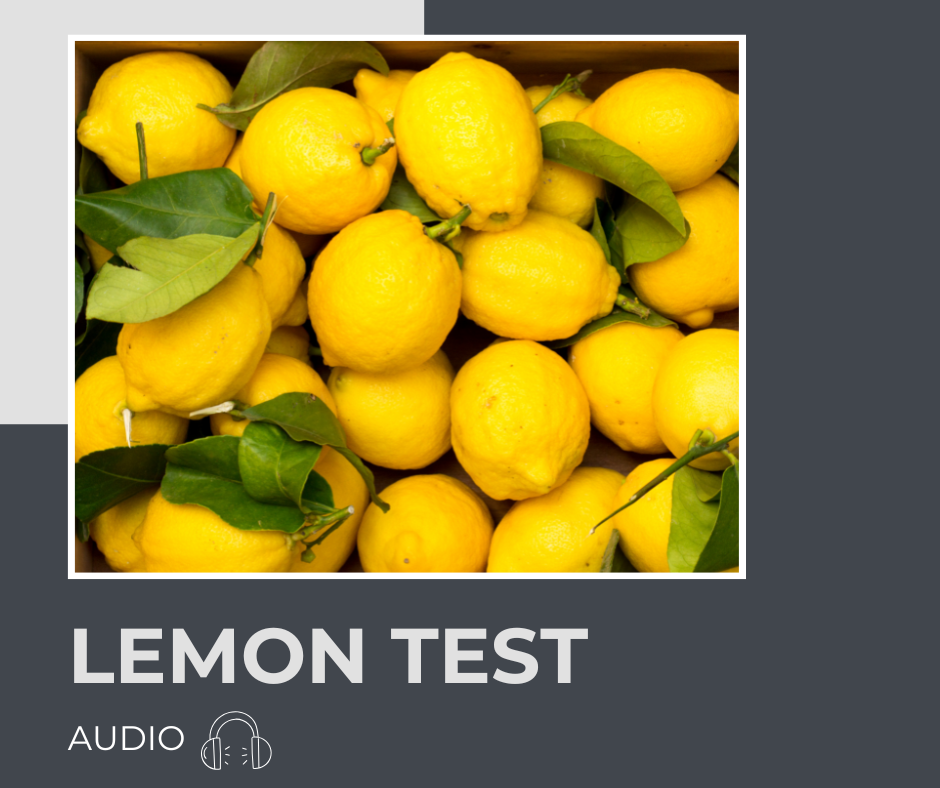Lemon Test