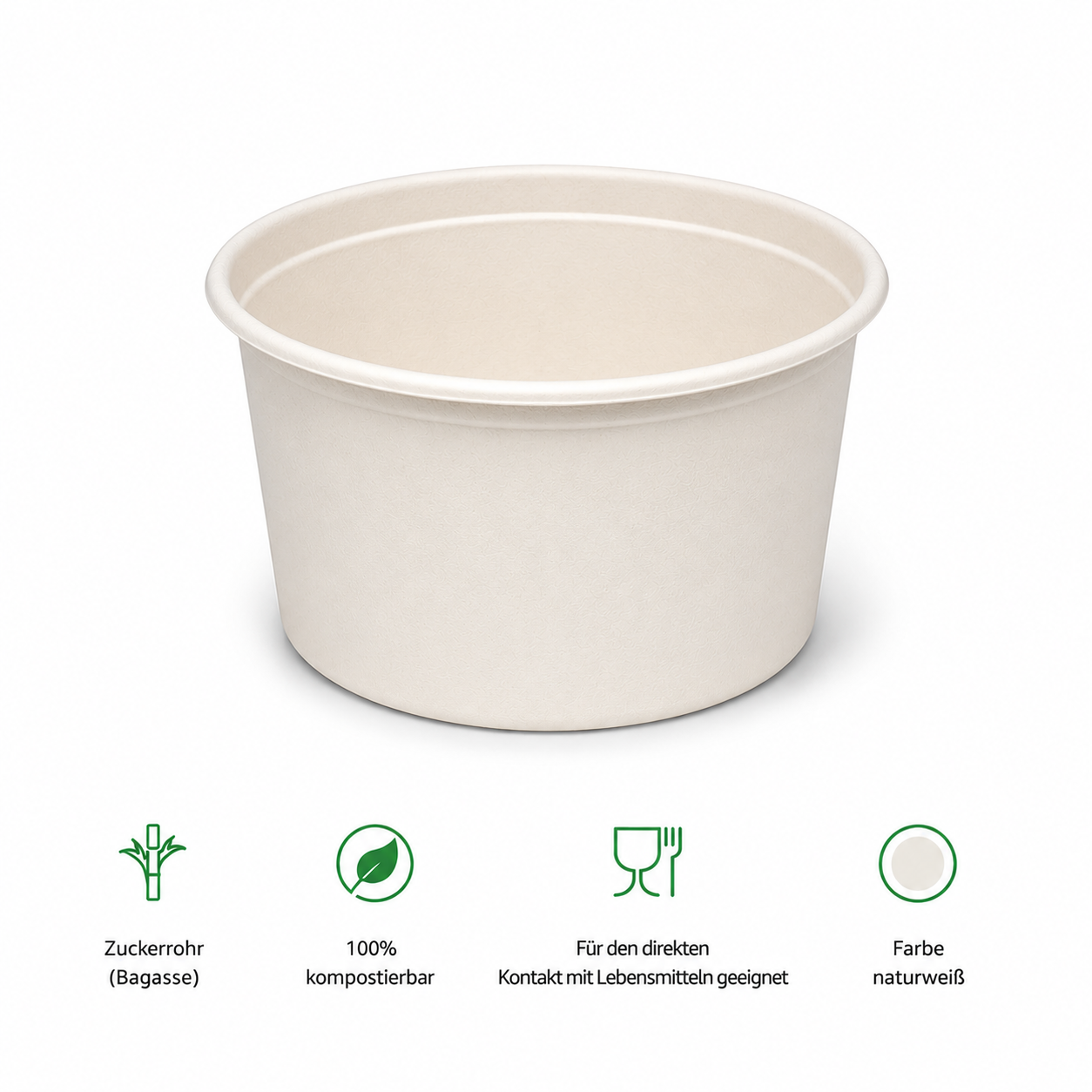 Suppenbecher AirPac Bagasse