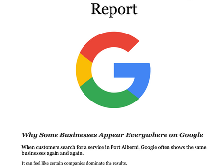 Many local businesses are stuck lower in Google simply because they’re missing key trust signals. This report explains what Google looks for and why certain businesses dominate search results. 