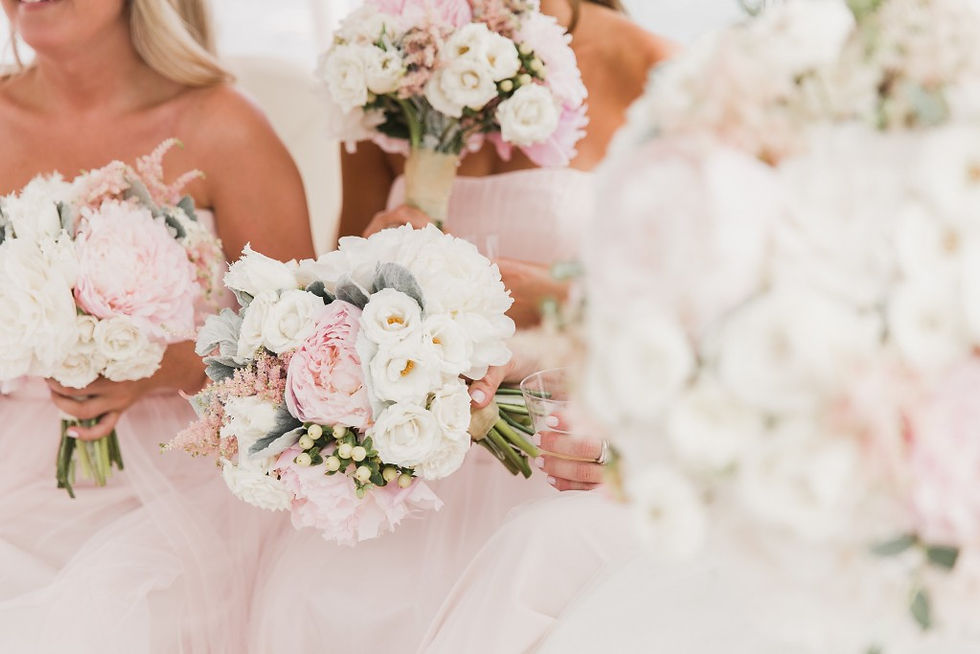 bridesmaids bouquet ct wedding