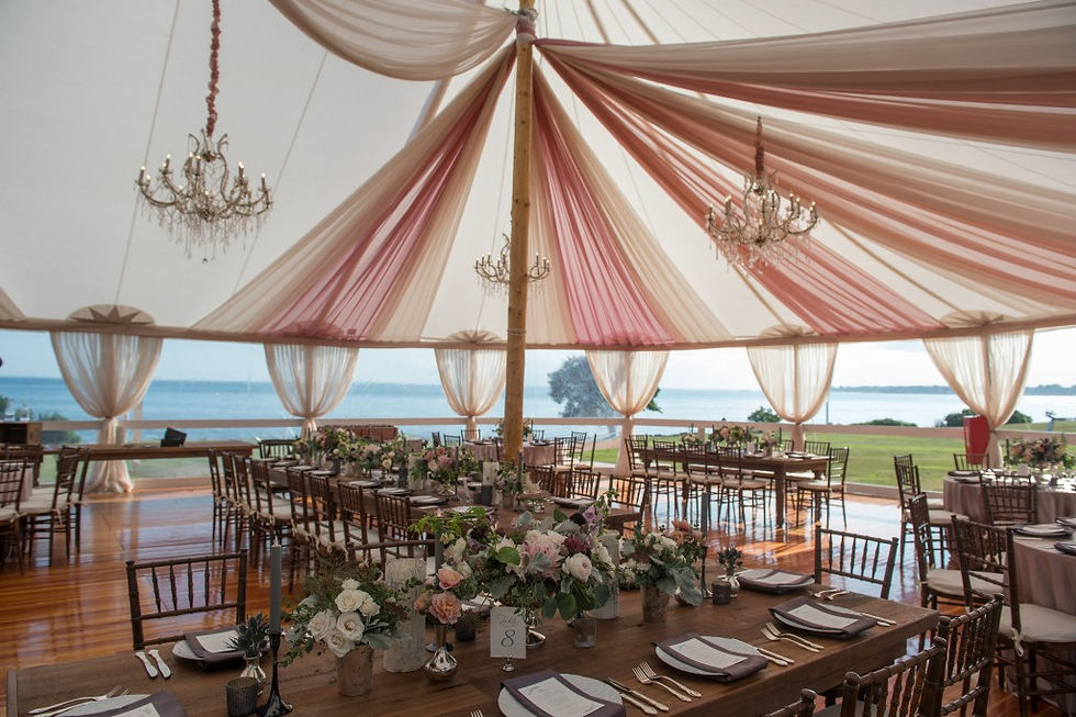 drapeart designs blush floral design