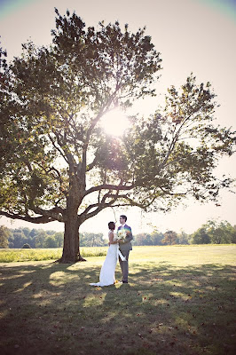 Yellow and Grey Waveny House Wedding