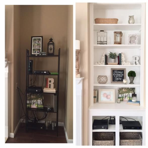Custom Built-In DIY