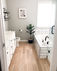 Master bathroom renovation (before + after)