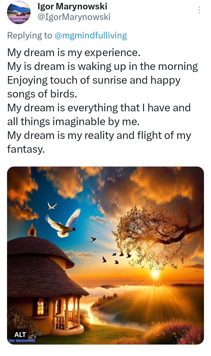 A snippet from twitter