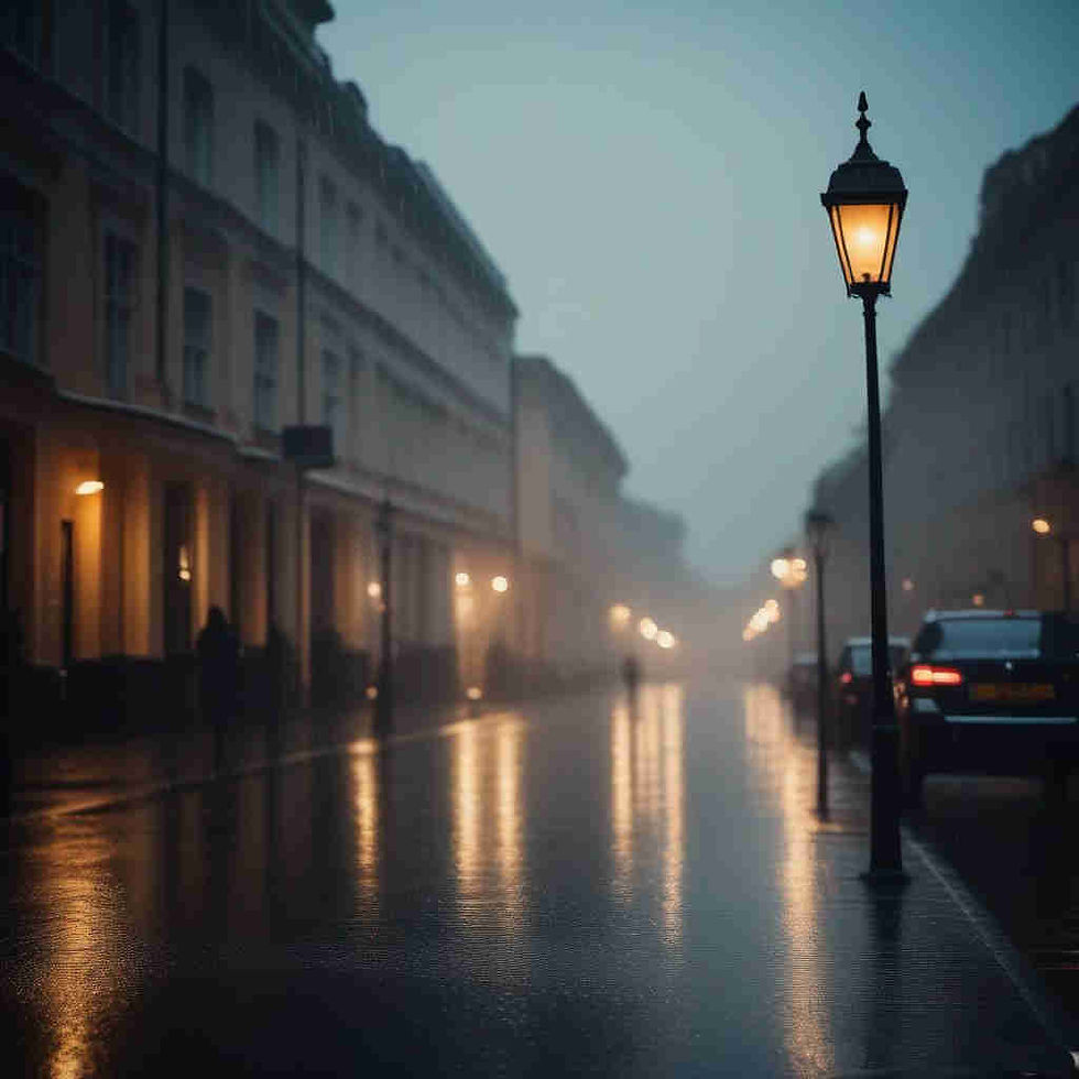 Rain in the city