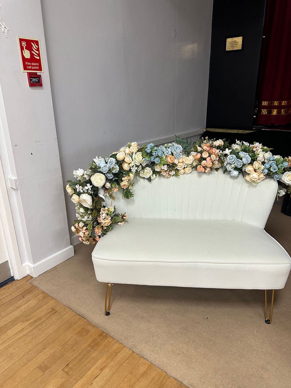 Thumbnail: Wedding Stage Sofa for Hire