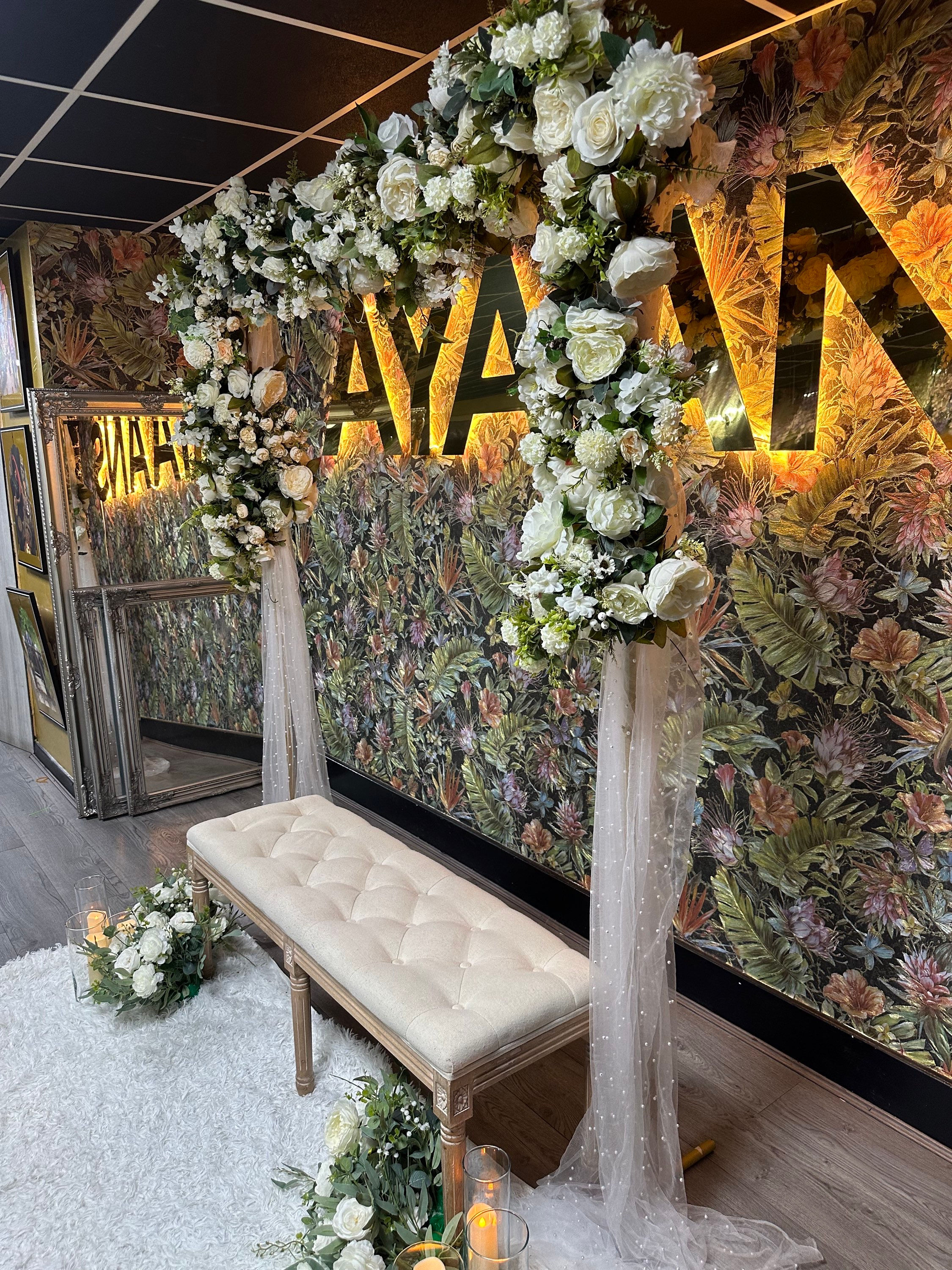 Bench and Stools for Hire