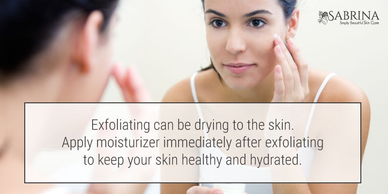 Exfoliation-Moisturizer