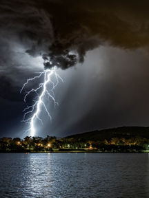 Lightning strike