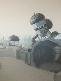 Otherworldly scenery