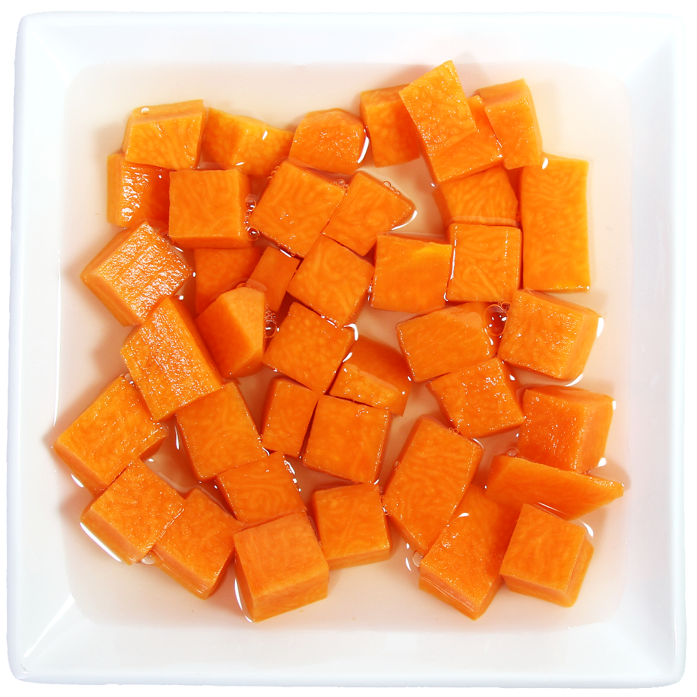 Kürbis 20mm in Marinade 1,1kg s.v.