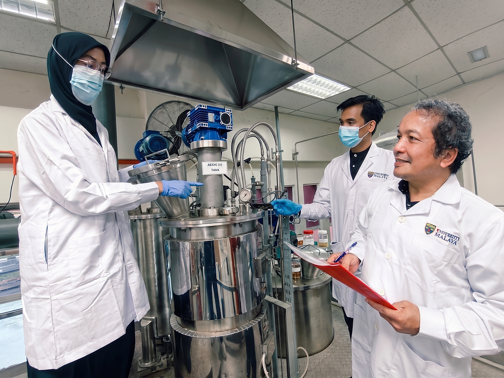 NANOCAT® IronAgro led by Professor Dr. Mohd Rafie Johan, Director of NANOCAT® with his research team.