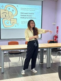 Pictures of the training conducted to train youth facilitators