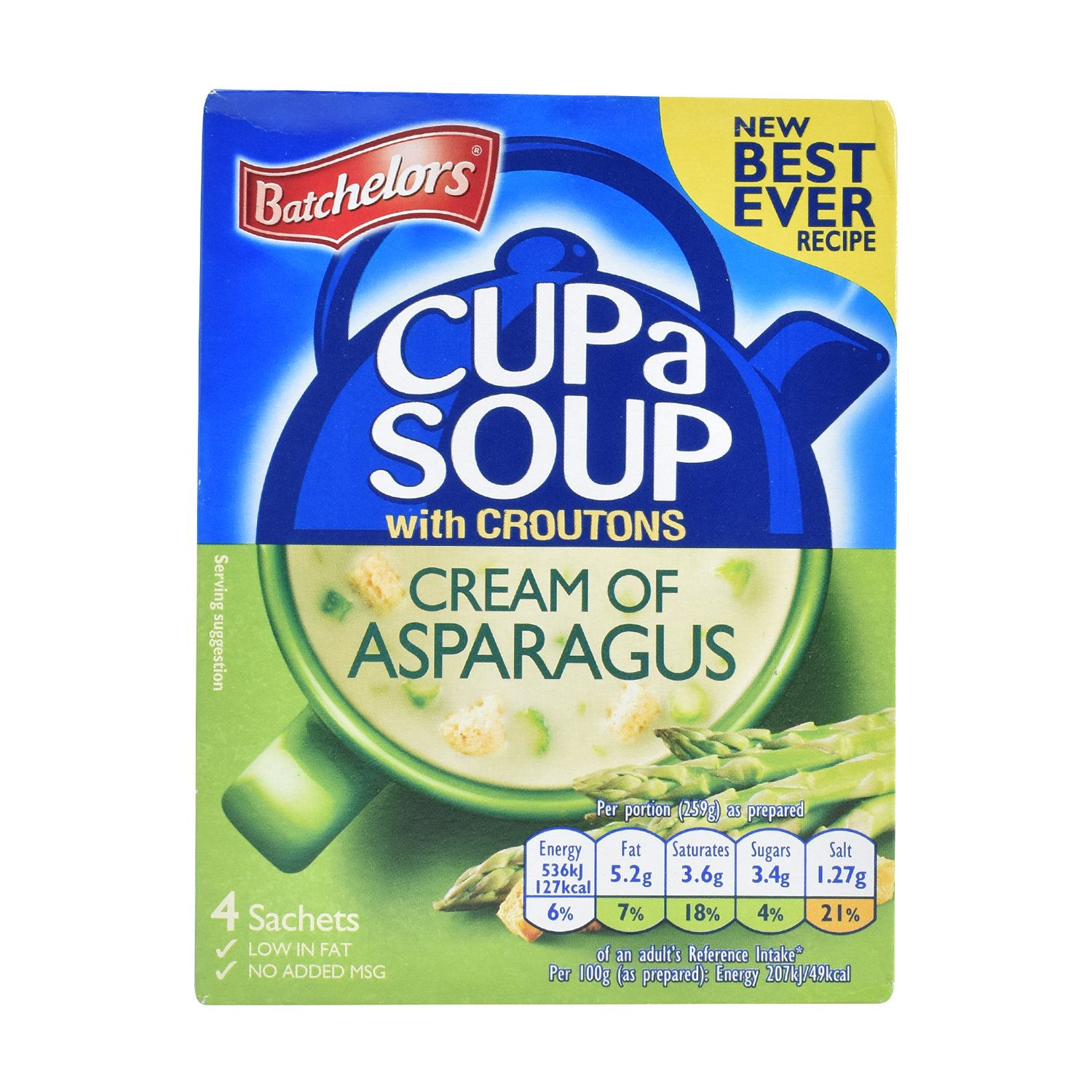 Cup A Soup Cream Of Asparagus 94G