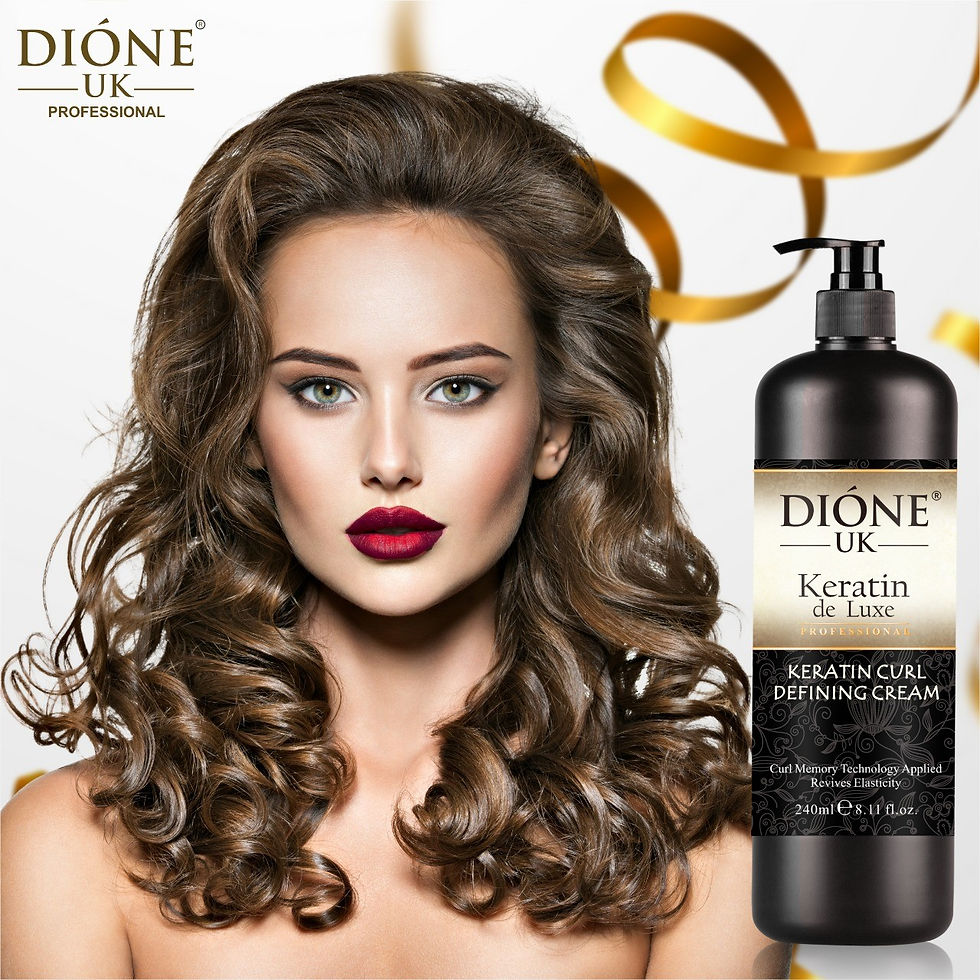 Thumbnail: Dione Uk - Keratin De Luxe - Keratin Curl Defining Cream