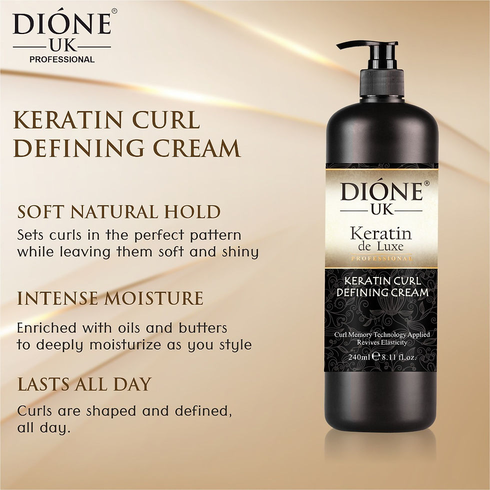 Thumbnail: Dione Uk - Keratin De Luxe - Keratin Curl Defining Cream