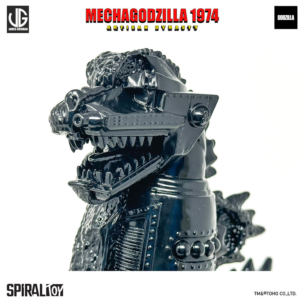 Thumbnail: Artisan Dynasty: Mechagodzilla 1974 James Groman Black Blank