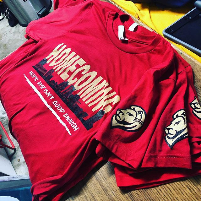 Work keeps coming and we keep printing!!