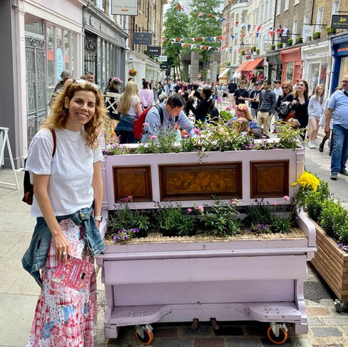 במהלך טיול בלונדון שבעת המחוגים 