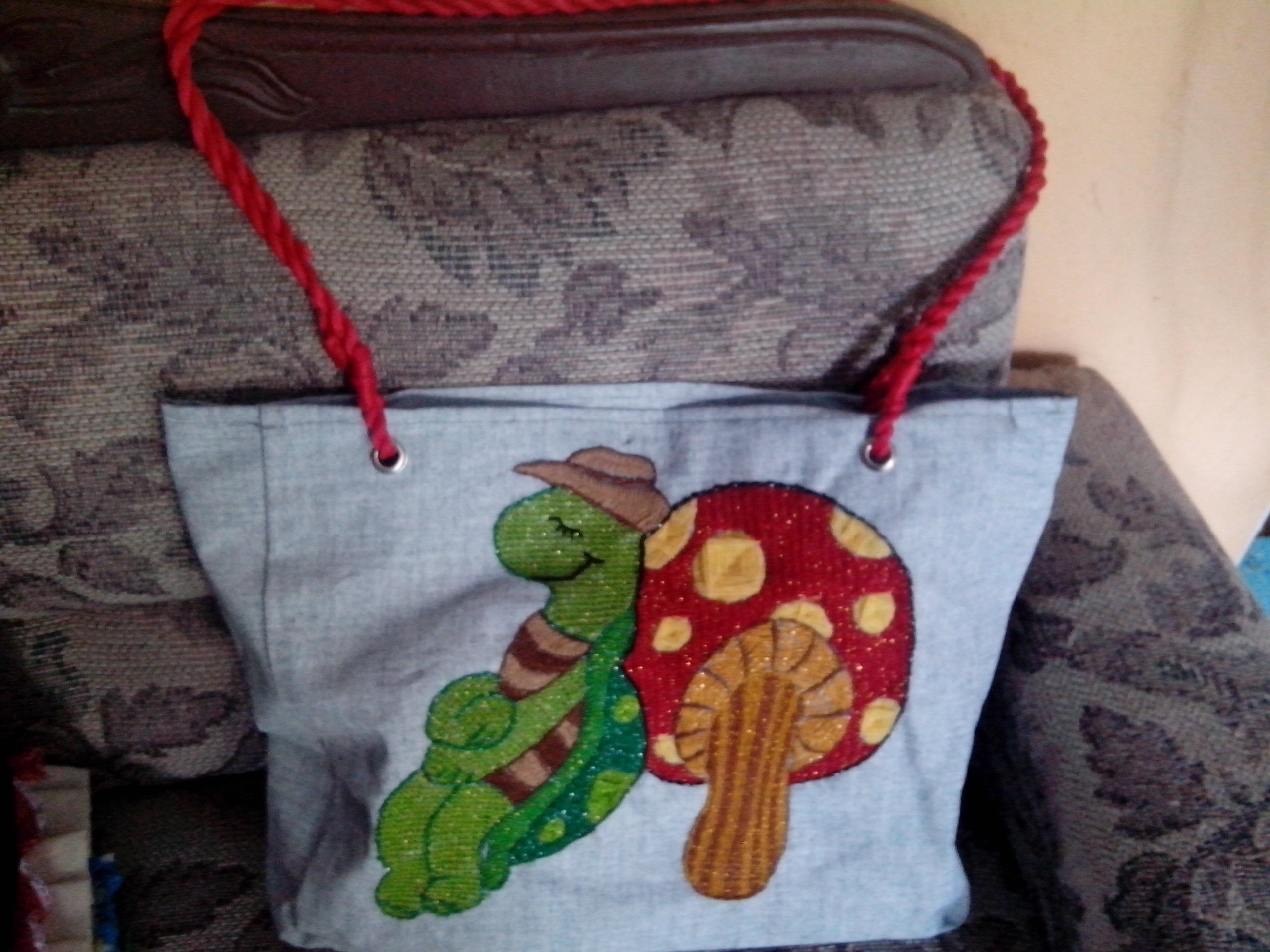 Bolso juvenil tortuga