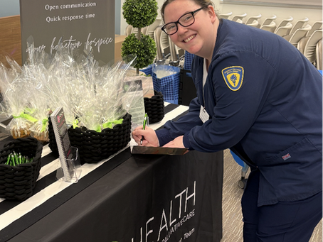 Rowan Nursing Student Explores Hospice Care at Inspira Education Event