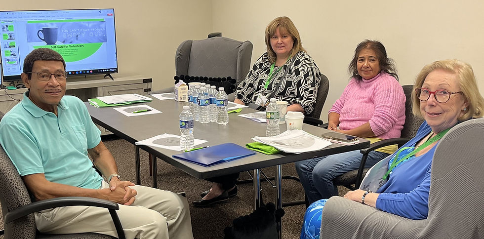 Growing Compassion Through Understanding: NJHealth Volunteers Attend Dementia In-Service