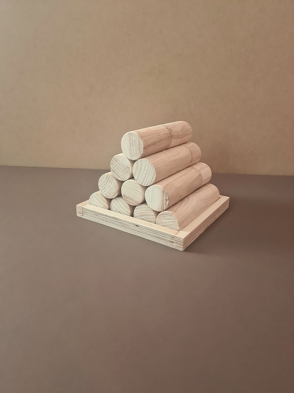 Thumbnail: STACKING ROLLERS valjci, natur