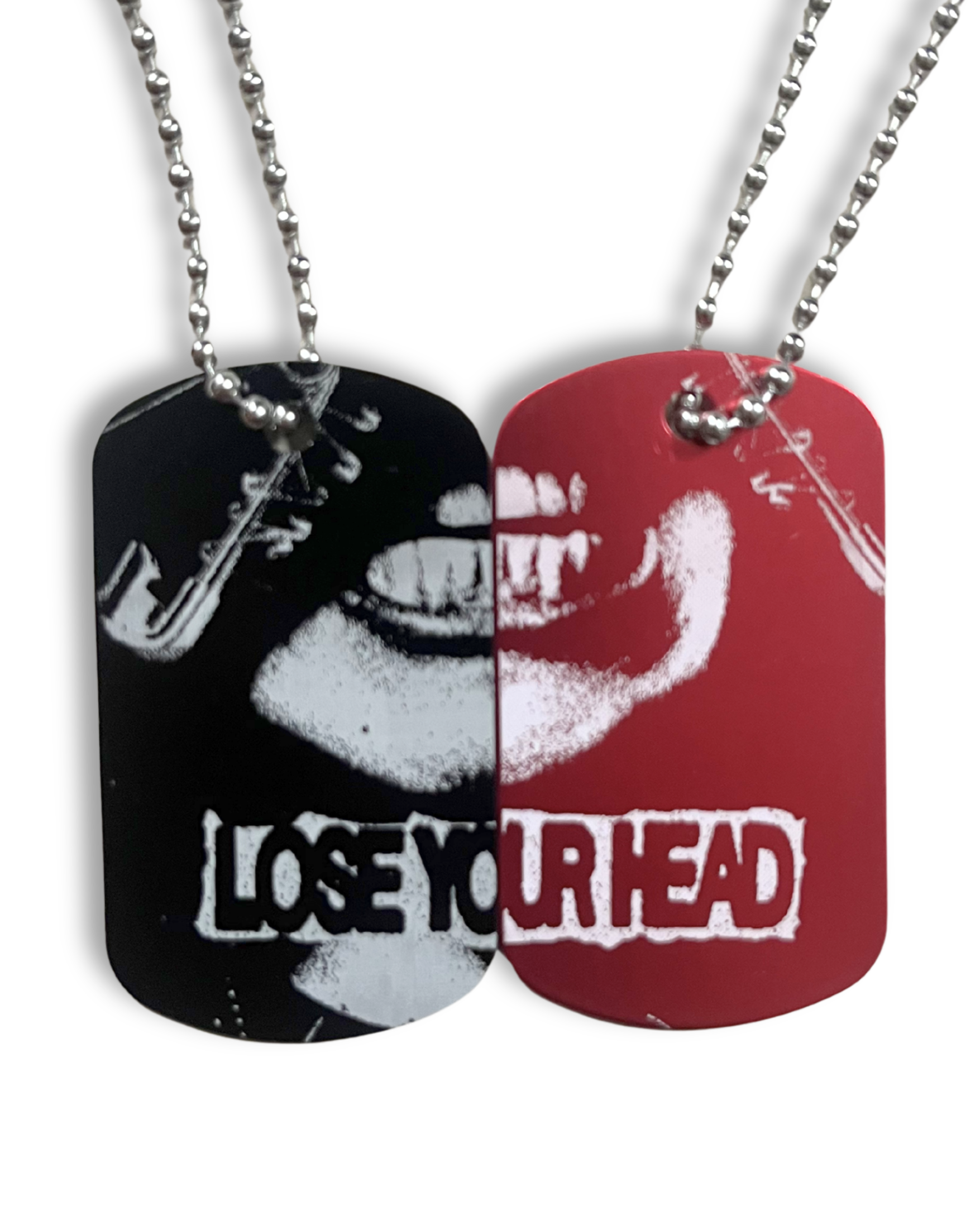 LOSE YOUR HEAD - DOG TAG SET