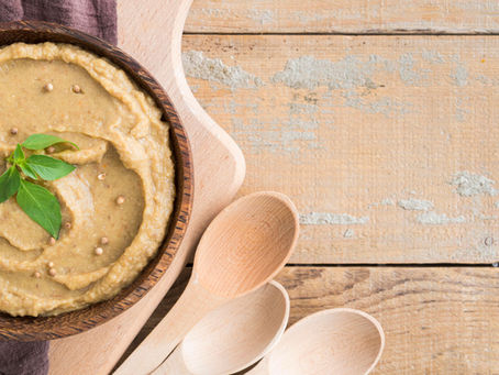 Purê tropical de batata doce