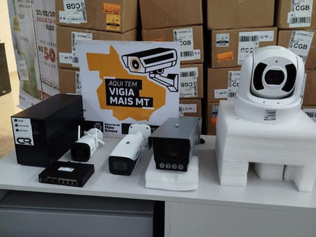 Vigia Mais MT avança para nova etapa com 10 mil câmeras de alta resolução e uso de inteligência artificial