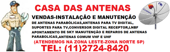Casa de Antenas na Zona Leste,Norte