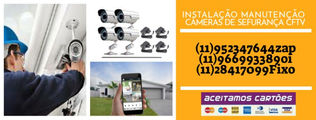 Instalador de Câmeras de Segurança Vila Clementino Zona Sul 11986539093
