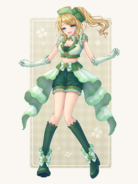 イラスト キャラクターデザイン アイドル